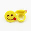 Cartoon Emoji Face Epoxy Rings for Kids - Fun Gift Jewelry