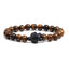 Tortoise Turquoise Volcanic Stone Bracelet Set