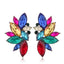 Fashion Shining Branches Leaves Personality Temperament Earrings