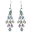 European And American Fashion Simple Metal Accessories Peacock Temperament Exaggerated Earrings