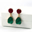 Fashion Jewelry Korea Imitation Crystal Bud Earrings Imitation Natural Stone Earrings Water Drop Earrings Women Earrings