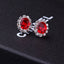 1 Pair Fashion Geometric Alloy Plating Rhinestones Women'S Ear Studs