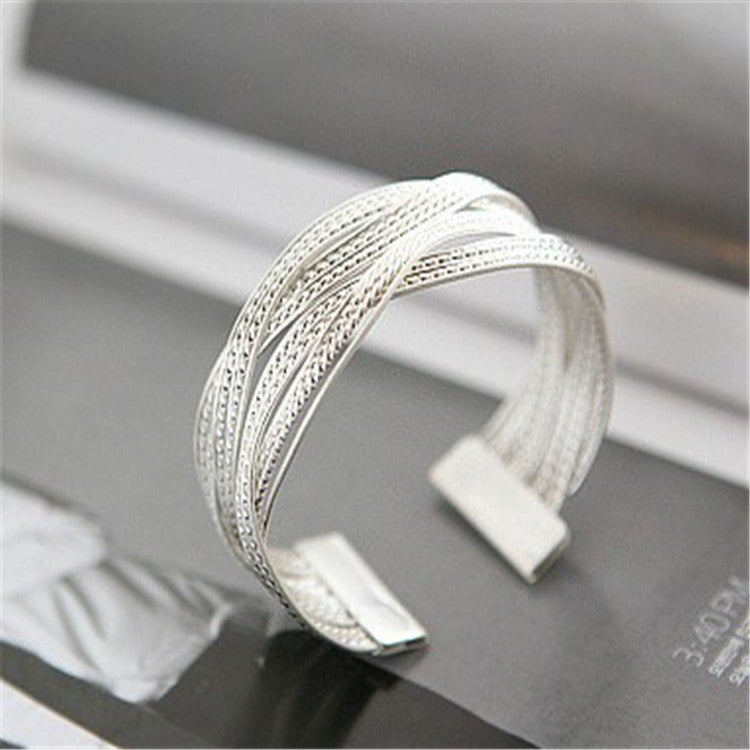 Fashion C Shape Alloy Women's Bangle