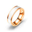 Unisex Rhinestone Stainless Steel Teng Sui Rings TP190418118111