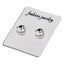 Fashion Colorful Diamond Magnetic Stainless Steel Clip-On Earrings