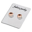 Fashion Colorful Diamond Magnetic Stainless Steel Clip-On Earrings