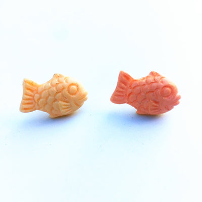 Novelty Geometric Resin Cartoon Earrings