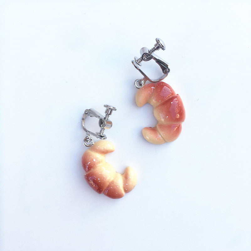 Novelty Geometric Resin Cartoon Earrings