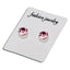 Fashion Colorful Diamond Magnetic Stainless Steel Clip-On Earrings