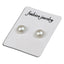 Fashion Colorful Diamond Magnetic Stainless Steel Clip-On Earrings