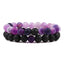 Classic Geometric Agate and Lava Stone Aromatherapy Bracelet