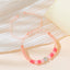 Colorful Crystal Beaded Braided Women's Adjustable Bracelet