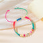 Colorful Crystal Beaded Braided Women's Adjustable Bracelet