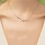 Basic Geometric Imitation Pearl Alloy Necklace with Star Pendant