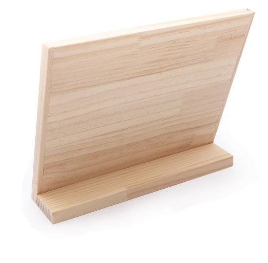 Basic Modern Solid Wood Jewelry and Card Display Rack