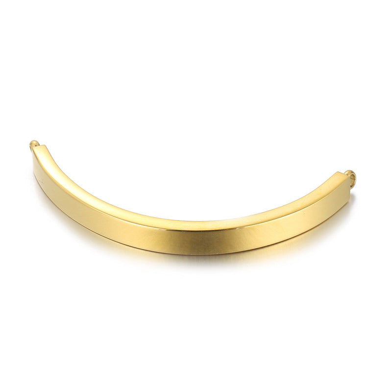 "Stainless Steel Rectangle Jewelry Accessories for DIY Necklaces and Bracelets"