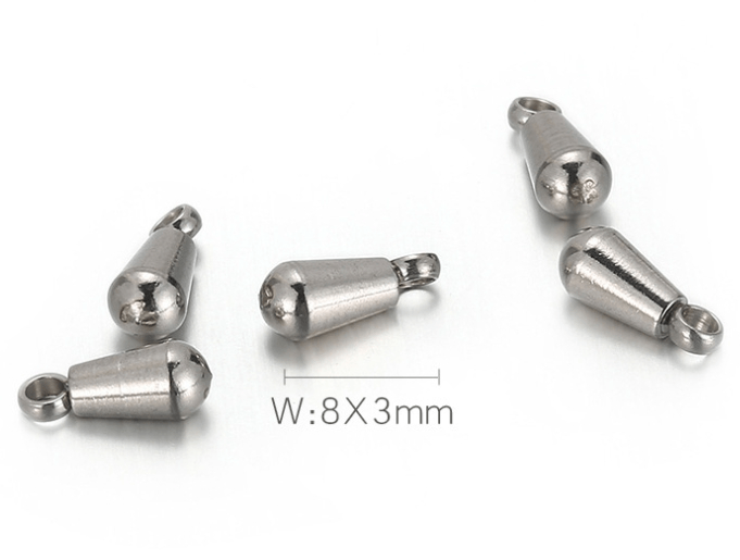 Basic Stainless Steel Pendant and Earring Accessories