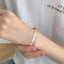 925 Sterling Silver Irregular Bracelet and Vintage Woven Necklace Set