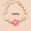 Bohemian Beach Flower Shell Beaded Anklet