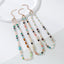 Beach Style Colorful Crystal Beaded Necklace with Freshwater Pearls