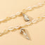 Beach Style White Shell Pendant Necklace for Women