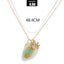 Ocean Starfish & Turtle Pendant Necklace with Pearl Inlay