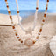 Bohemian Beach Tortoise Starfish Layered Necklace