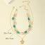 Beach Tropical Tortoise Starfish Shell Pendant Necklace - Vintage Layered Style for Women