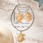 Tropical Starfish Shell 14K Gold Plated Alloy Jewelry Set - Earrings & Necklace