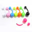 Neon Geometric 316 Stainless Steel Belly Rings