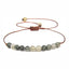 Bohemian Geometric Natural Stone Beaded Bracelet