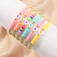 Bohemian Colorful Ceramic Bead Friendship Bracelet