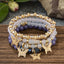 Bohemian Butterfly Crystal Multi-Layer Beaded Women's Bracelet