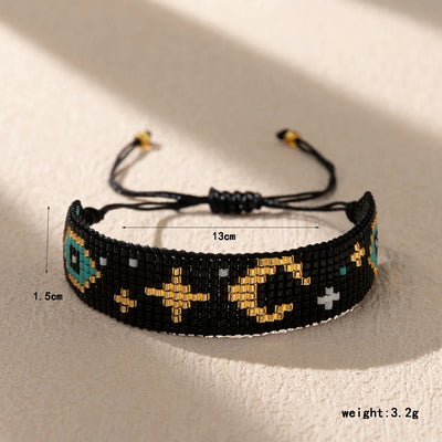 Bohemian Geometric Pattern Handmade Miyuki Beaded Women's Bracelet