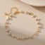 Bohemian Geometric Beaded 18k Gold Plated Women's Anklet