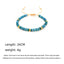 Bohemian Turquoise Geometric Beaded Women's Bracelet