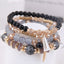 Bohemian Multi-Layer Beaded Tassel Bracelet for Women