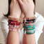 Bohemian Multi-Layer Beaded Tassel Bracelet for Women