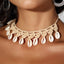 Bohemian Shell Braid Women's Choker Necklace