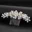 Handmade Pearl Crystal Bridal Hair Comb Accessories