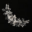 Bridal Crystal Rhinestone Flower Hairband for Wedding and Evening Gowns