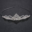 Bridal Rhinestone Tiara Crown Hair Accessories for Weddings