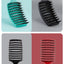 Curved Bristle Hair Comb Set for Styling and Slicked Back Hairstyles