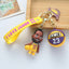 Cartoon Basketball Star Keychain Pendant - Curry, James, Owen, Bryant