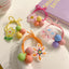 Cartoon Animal Resin Hair Tie for Girls - High Elastic No Damage Hair Accessory