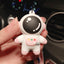 Cartoon Astronaut PVC Keychain Pendant for Bags and Backpacks