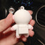 Cartoon Astronaut PVC Keychain Pendant for Bags and Backpacks