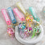 Cartoon Acrylic Candy Bottle Keychain Pendant for Bags