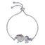 Cartoon Unicorn Zircon Kid's Jewelry Set - Necklace, Bracelet, Earrings, and Ring