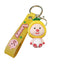 Cartoon Fruit Doll PVC Keychain Accessory